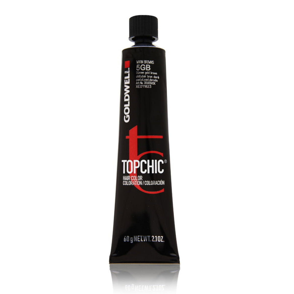 Goldwell, Top Chic, Permanent Hair Dye, 5GB Light Brown Gold, 60 ml