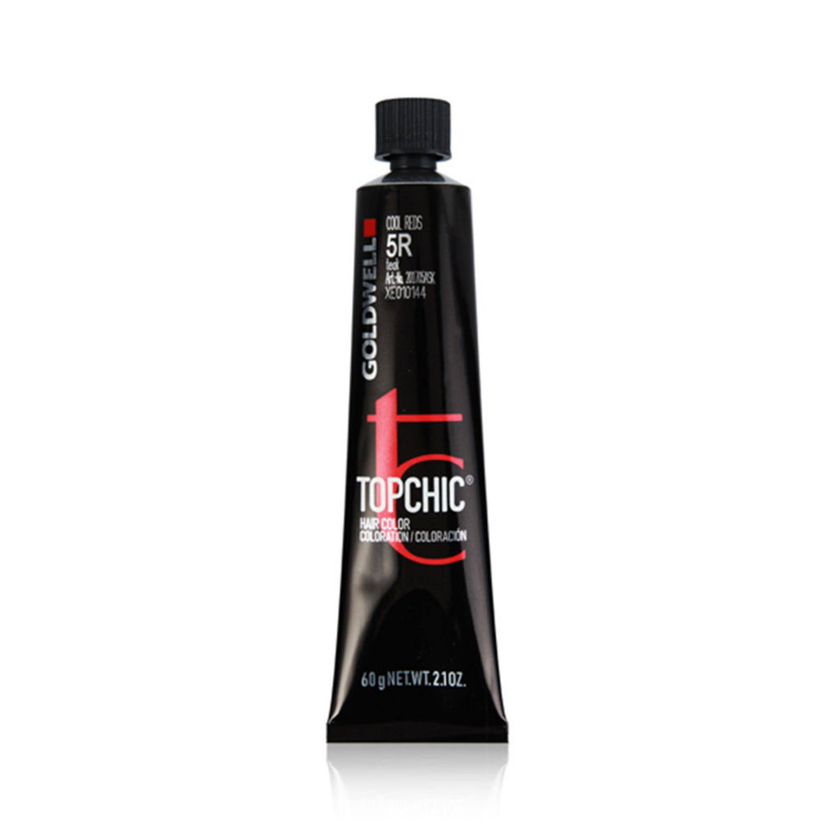 Goldwell, TopChic, Permanent Hair Dye, 5R Teak, 60 ml