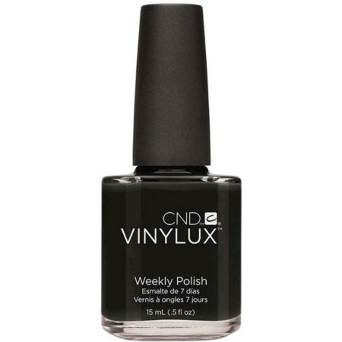 CND, Vinylux, Opaque, Nail Polish, 105, Black Pool, 15 ml
