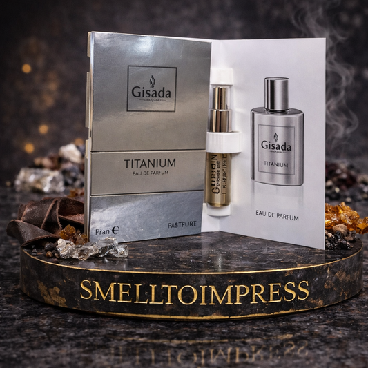 image of Gisada Titanium 1.5ML 0.05 fl. oz. official perfume sample