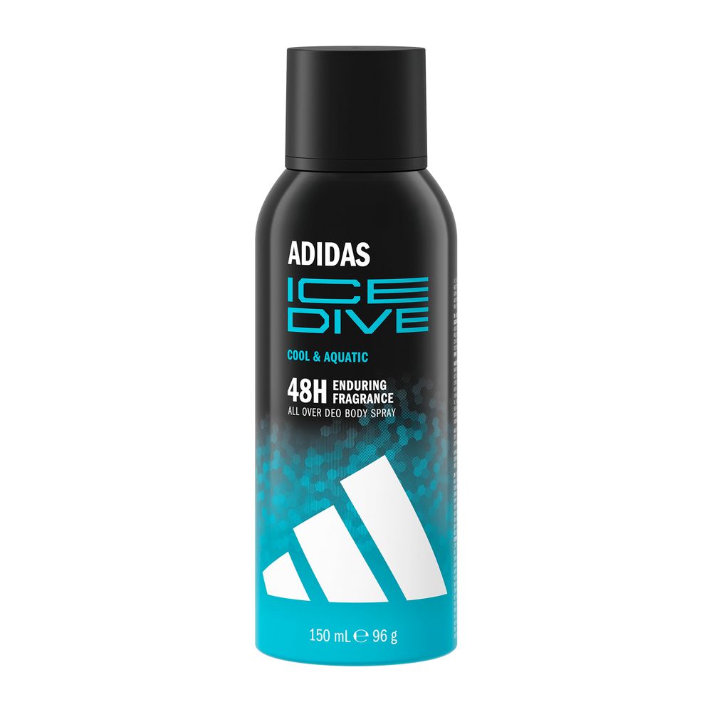 Adidas, Ice Dive, 48h Protection, Deodorant Spray, For Men, 150 ml