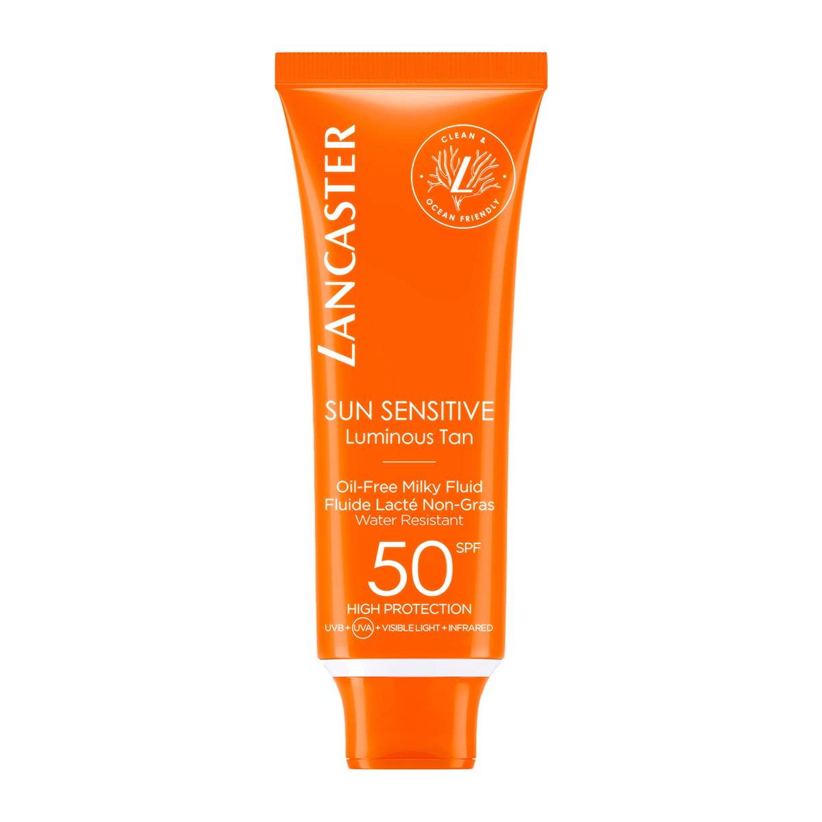 Lancaster, Sun Sensitive, Hydration, Daily, Fluid, For Face, SPF50, 50 ml
