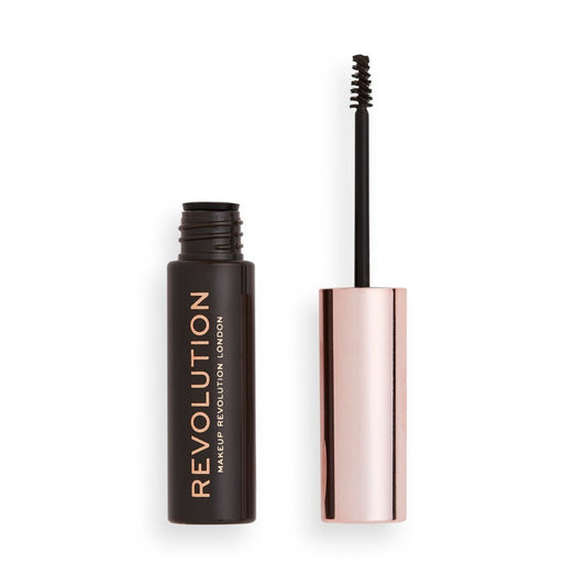 Makeup Revolution, Makeup Revolution, Eyebrow Gel, Dark Brown, 6 ml