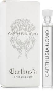 official Carthusia perfume sample Carthusia Uomo size 2ml 0.06 oz.