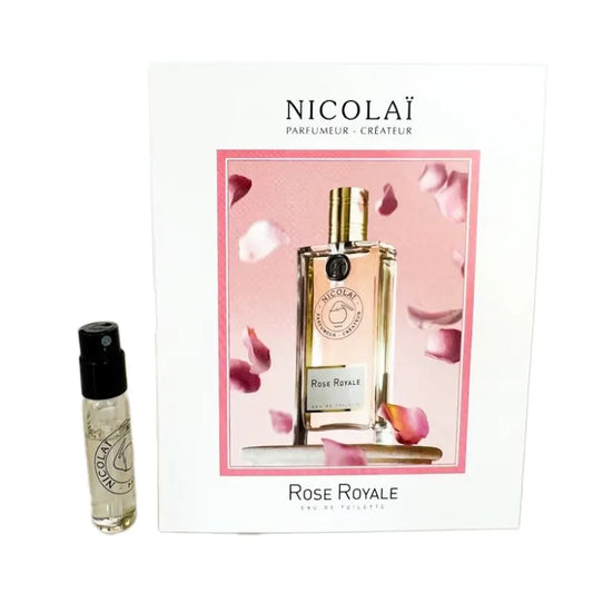 عينات عطرية رسمية من عطر Nicolai Rose Royale 1.8 مل 0.07 أونصة.