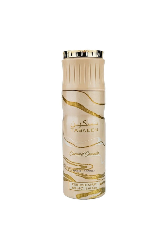 Paris Corner, Taskeen Caramel Cascade, Deodorant Spray, Unisex, 200 ml